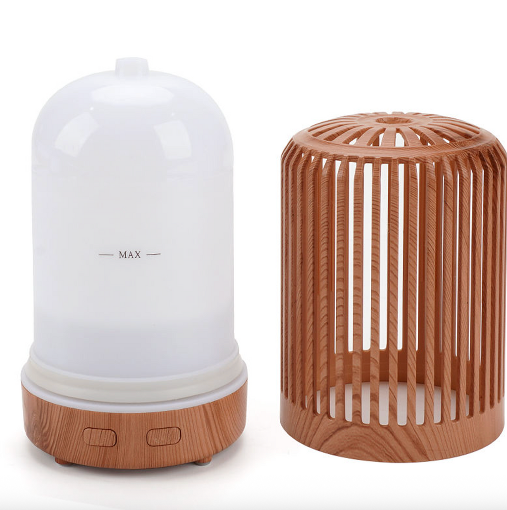USB Portable Birdcage Aromatherapy Diffuser – Waterless Ultrasonic Humidifier