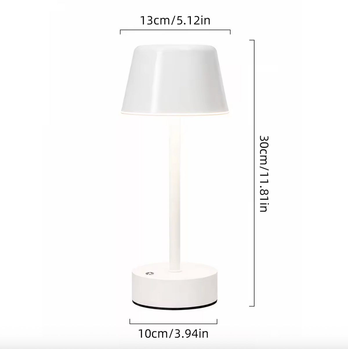 Modern Mushroom LED Table Lamp – Touch Control Wireless Dimmable Night Light