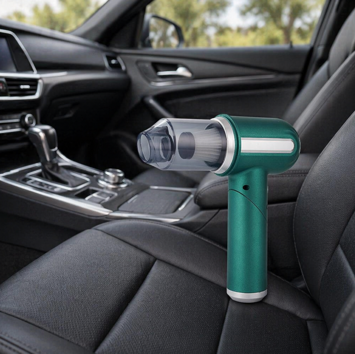 4-in-1 Cordless Mini Car Vacuum Cleaner – Portable Handheld Cleaning Device