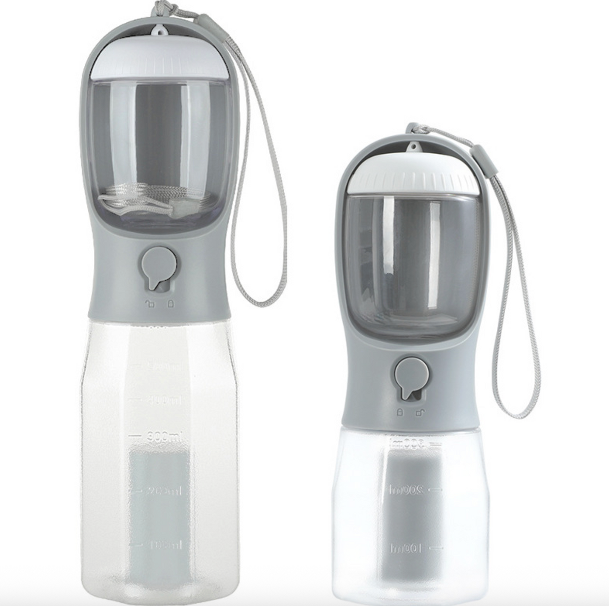 3-in-1 Portable Dog Water Bottle – Leak-Proof Travel Feeder & Water Dispenser