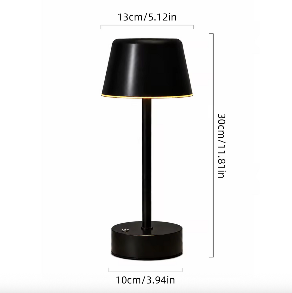 Modern Mushroom LED Table Lamp – Touch Control Wireless Dimmable Night Light
