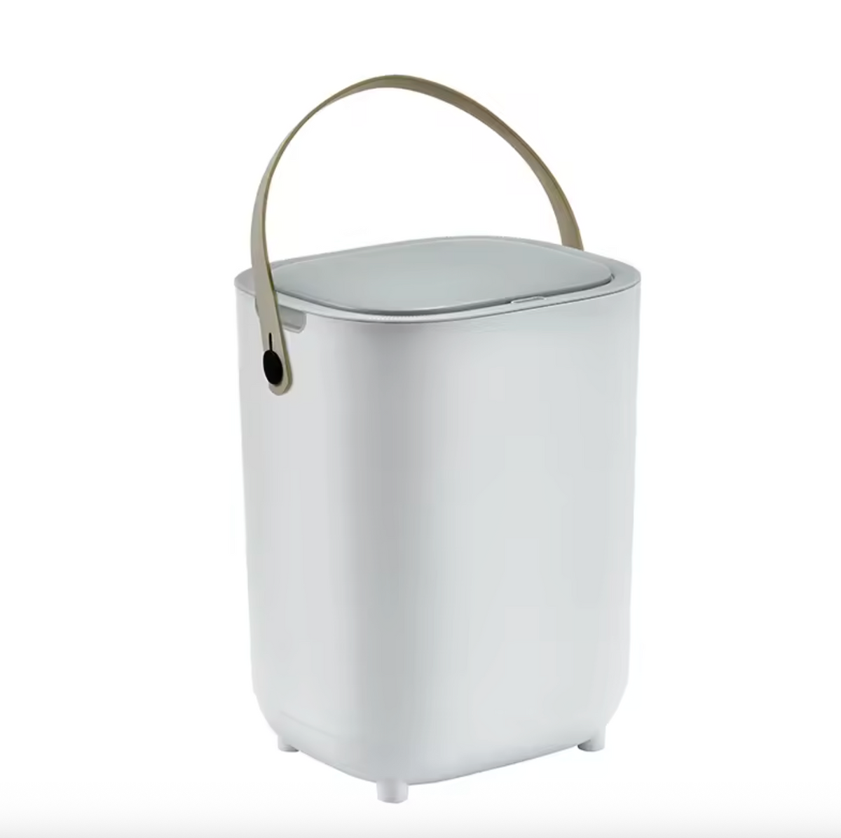 Smart Bathroom Waste Bin – Modern Household Trash Can with Compact Design
