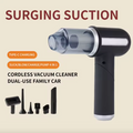 4-in-1 Cordless Mini Car Vacuum Cleaner – Portable Handheld Cleaning Device